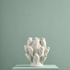M. Oisillon White Vase
