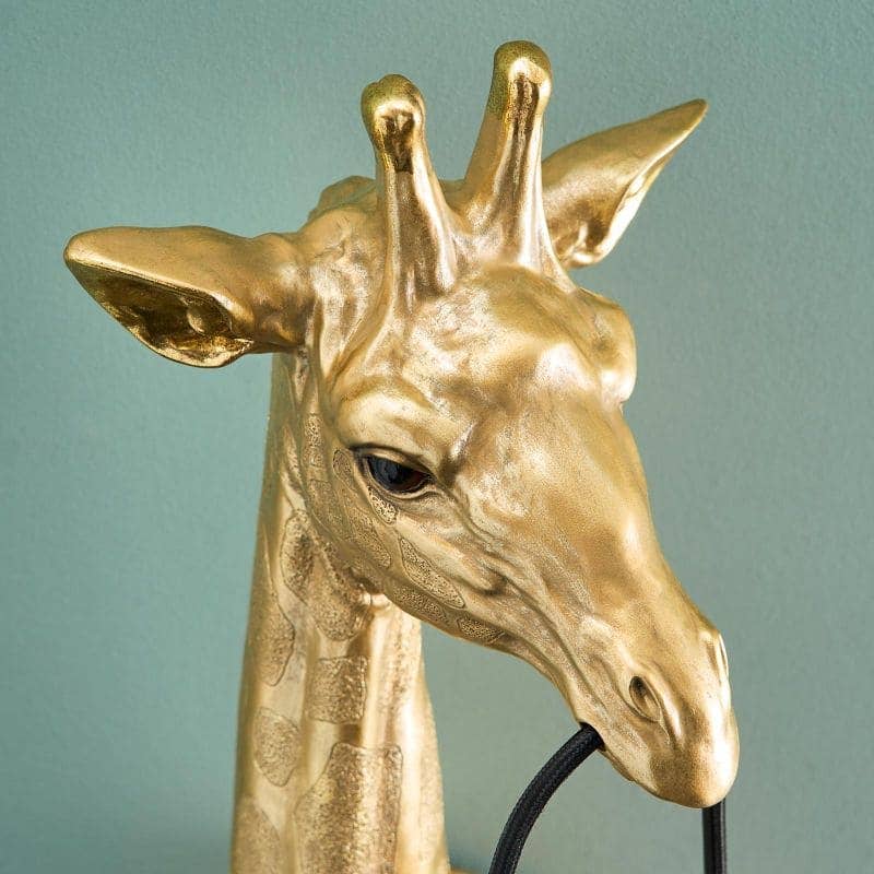 Lucie Giraffe Wandleuchte, Gold