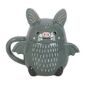 Tasse à couvercle Halloween chauve‑souris mignonne