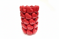 Grand Vase en céramique à motifs de Cœurs 3D | Design e regali originali