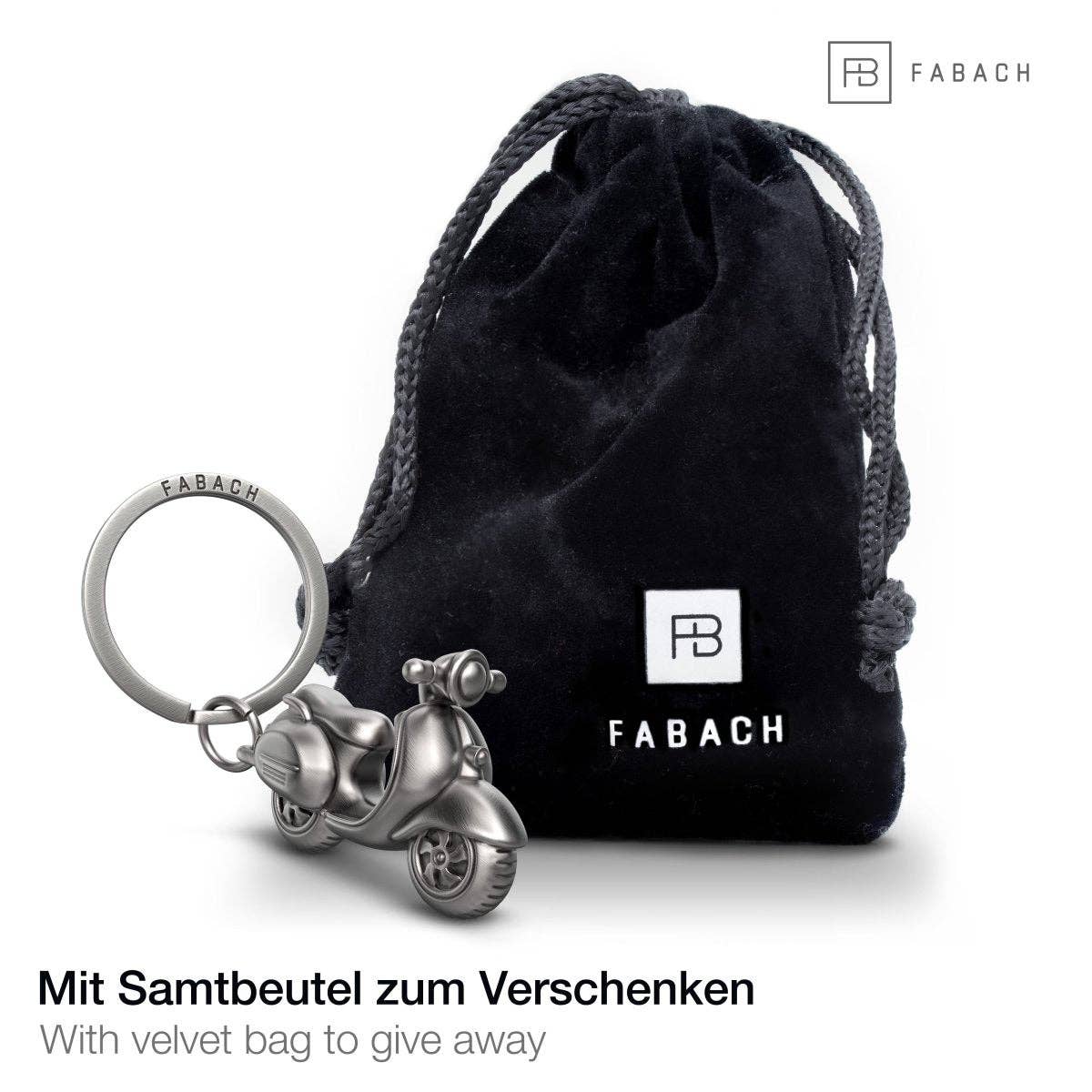 Design-lahja – porte cles scooter vespa fabach 