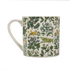 Voysey Botanical Wildlife Ceramic Mug Cream