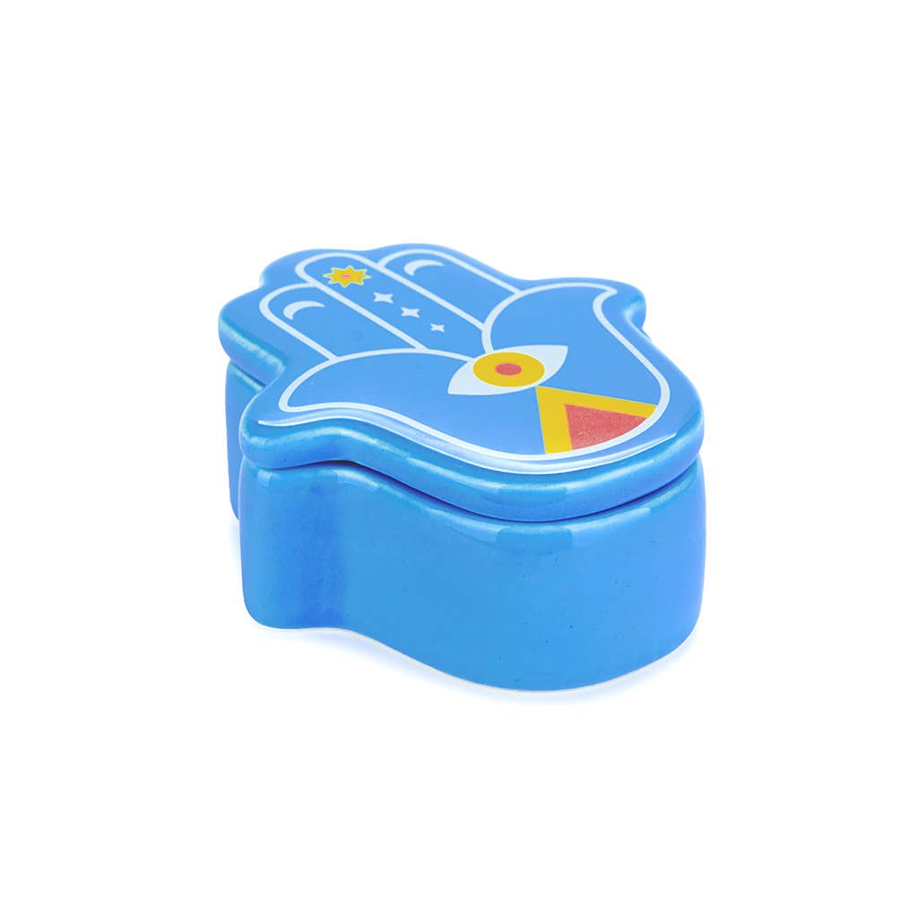 Bougie Lucky Hand bleu