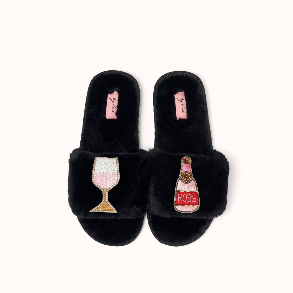 Paire de broches pour Chaussons - Vin Rosé | Designproducten en originele cadeaus