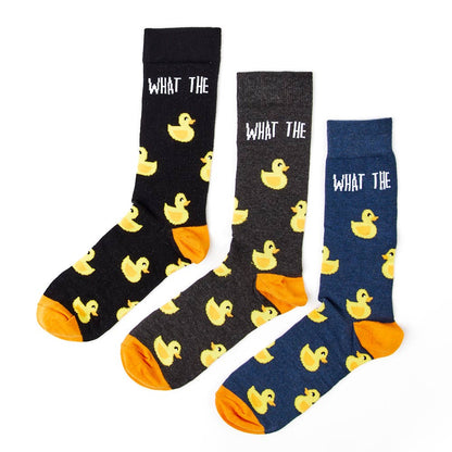 "What The Duck" Duck Socks Box