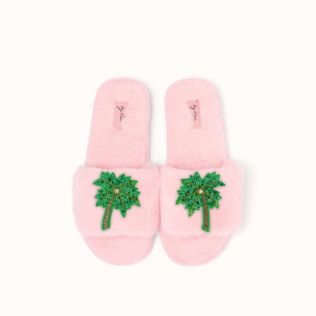 Paire de broches pour Chaussons - Palmier