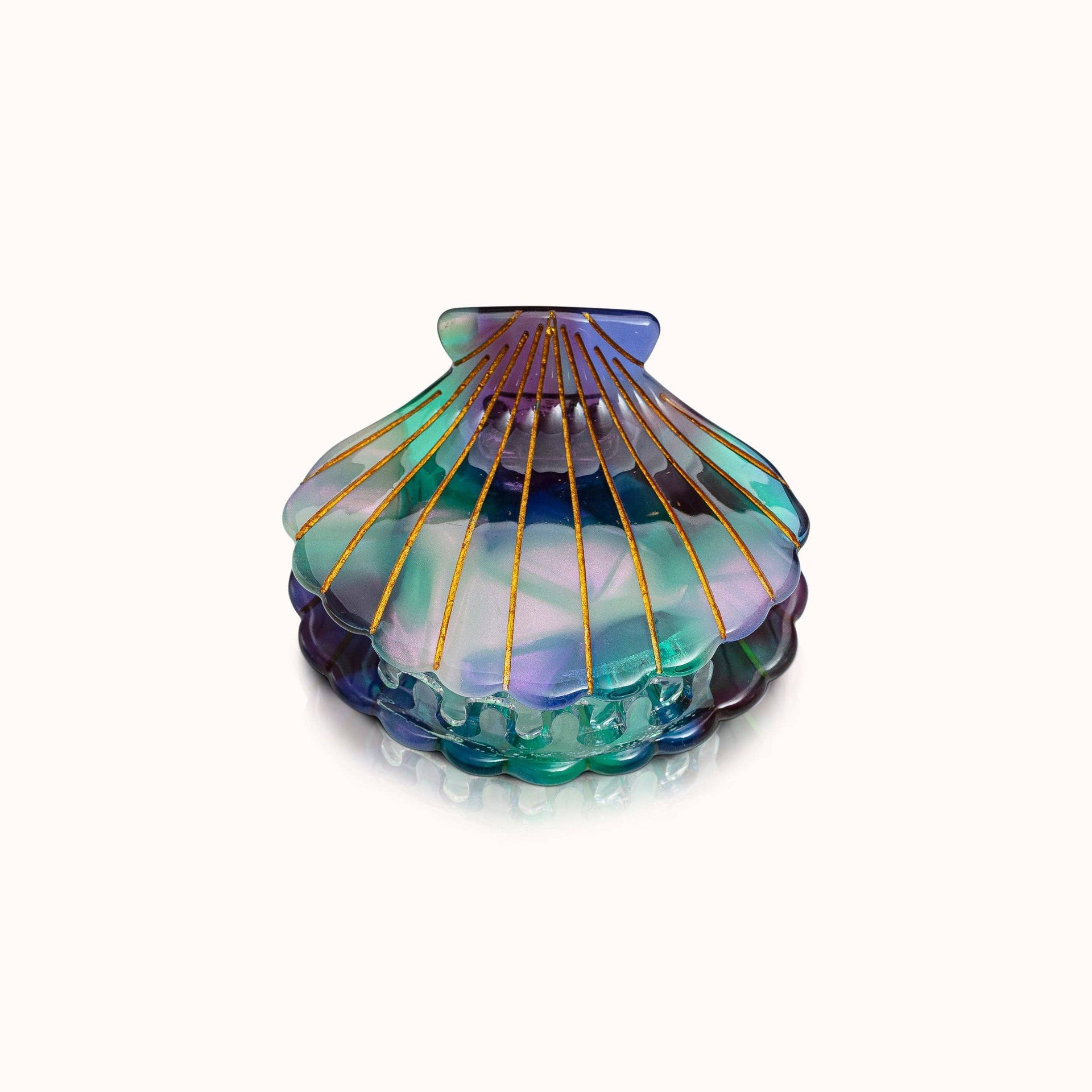 Halo-Muschel-Haarspange