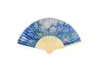 Éventail en bambou avec motif Nymphéas de Monet