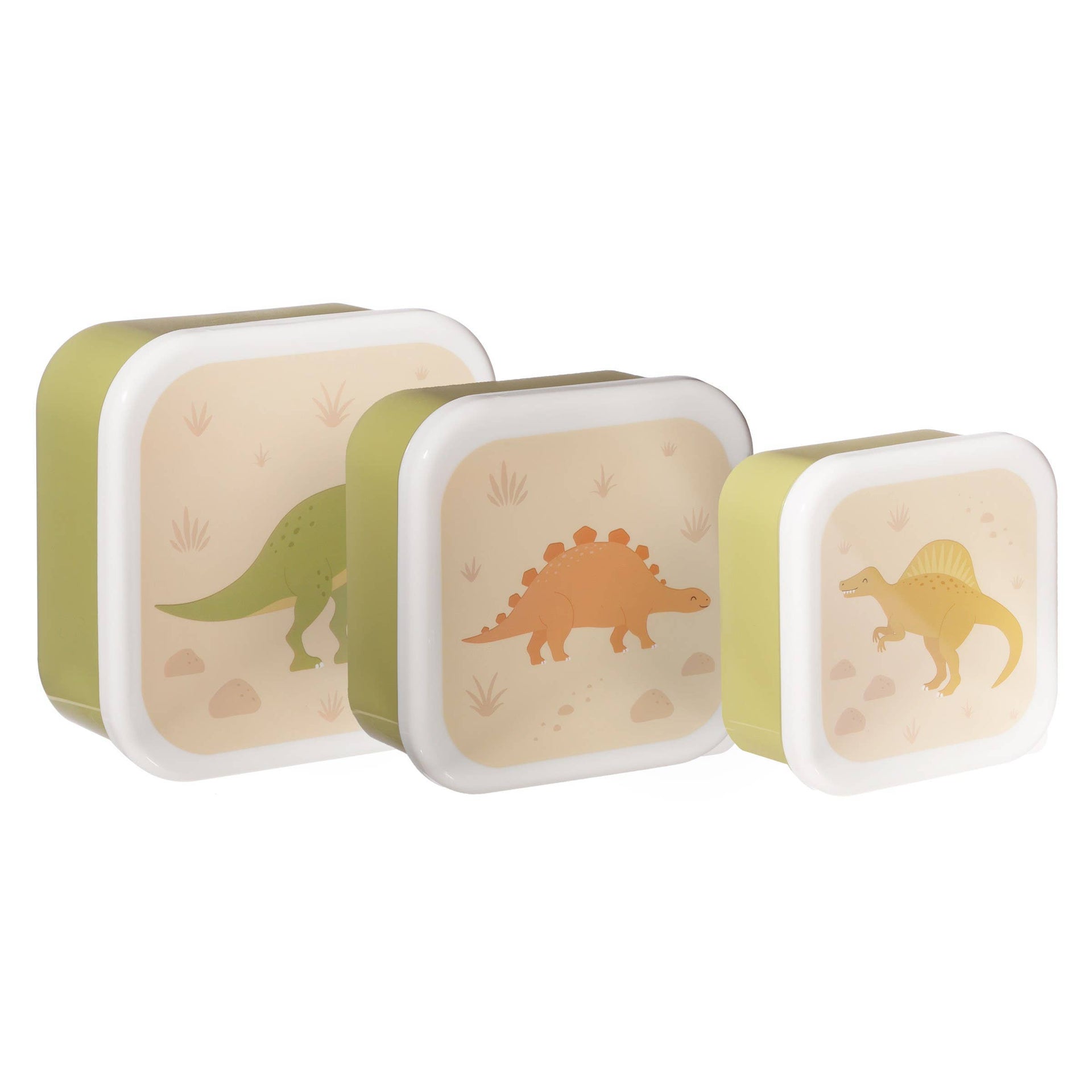 Dinosaur Desert Snack Boxes - 3-Pack