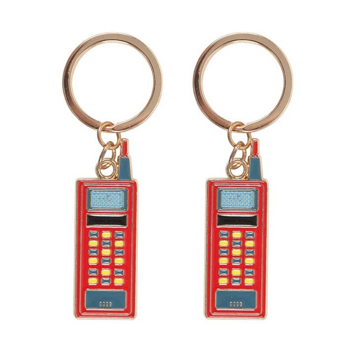 Ensemble de 2 porte-clés talkie-walkie d'amitié | Design e regali originali