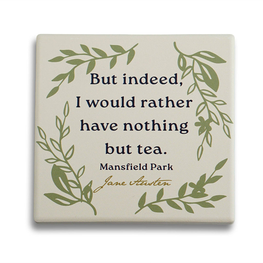 Sous-verre en céramique Jane Austen - Mansfield Park