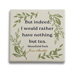 Sous-verre en céramique Jane Austen - Mansfield Park