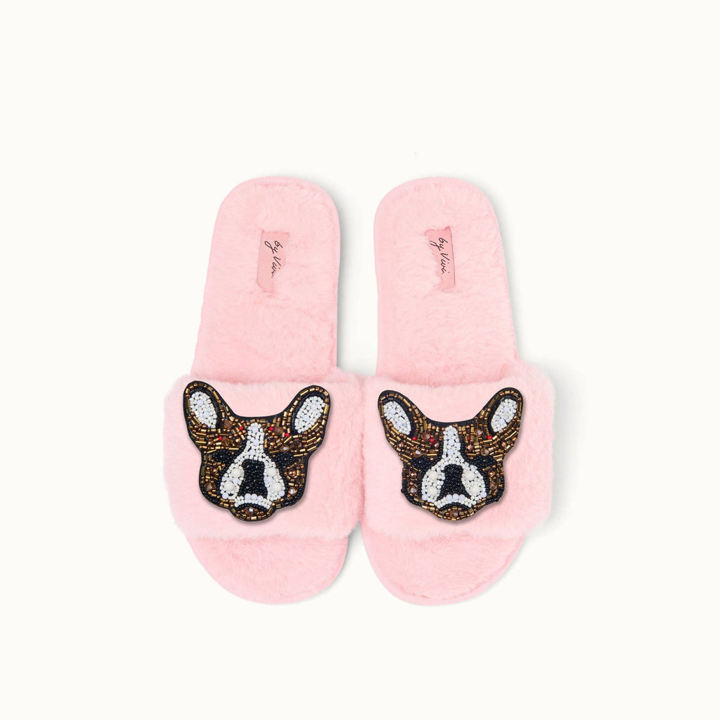 Paire de broches pour Chaussons - Bouledogue français | Design e regali originali