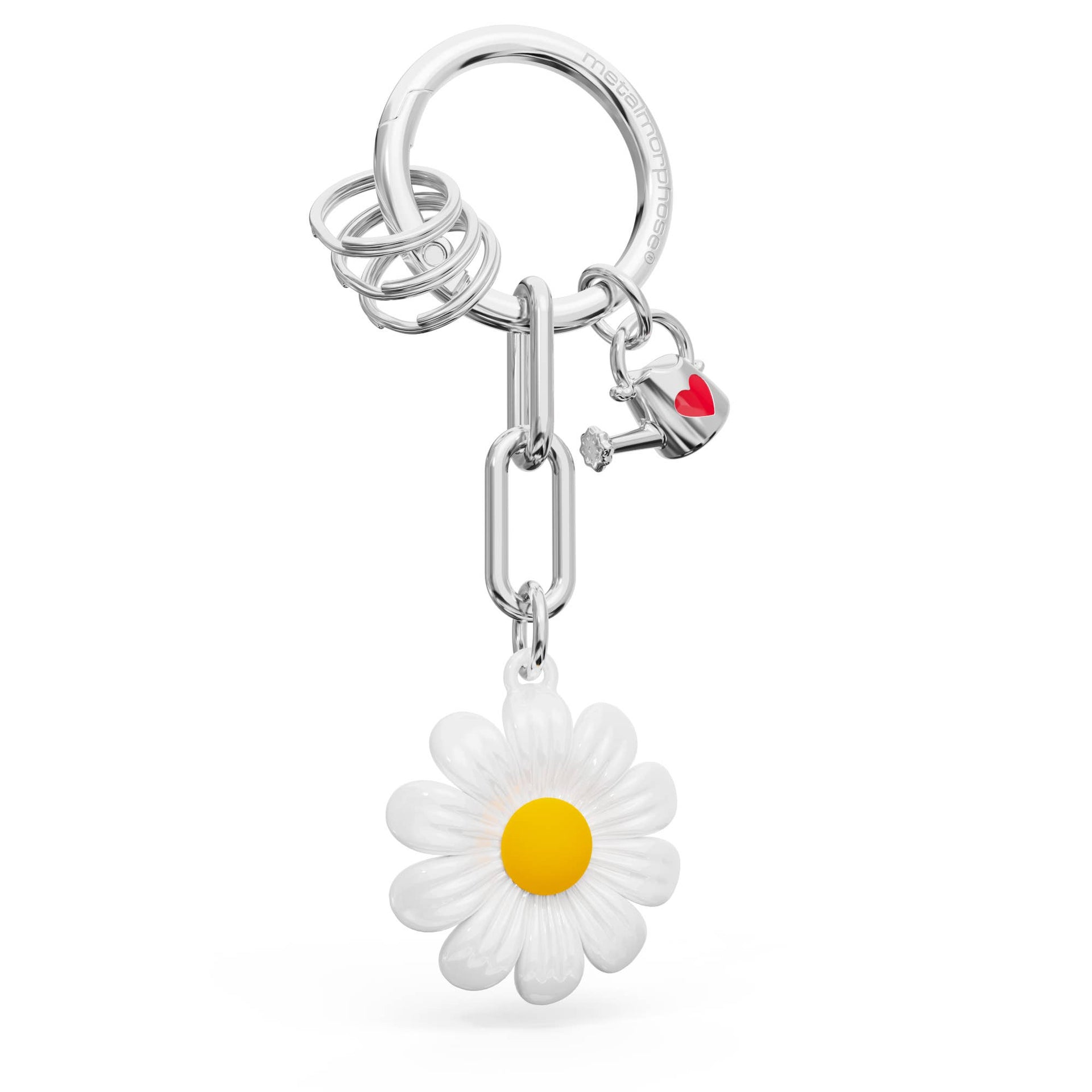 Porte-clés charms Marguerite