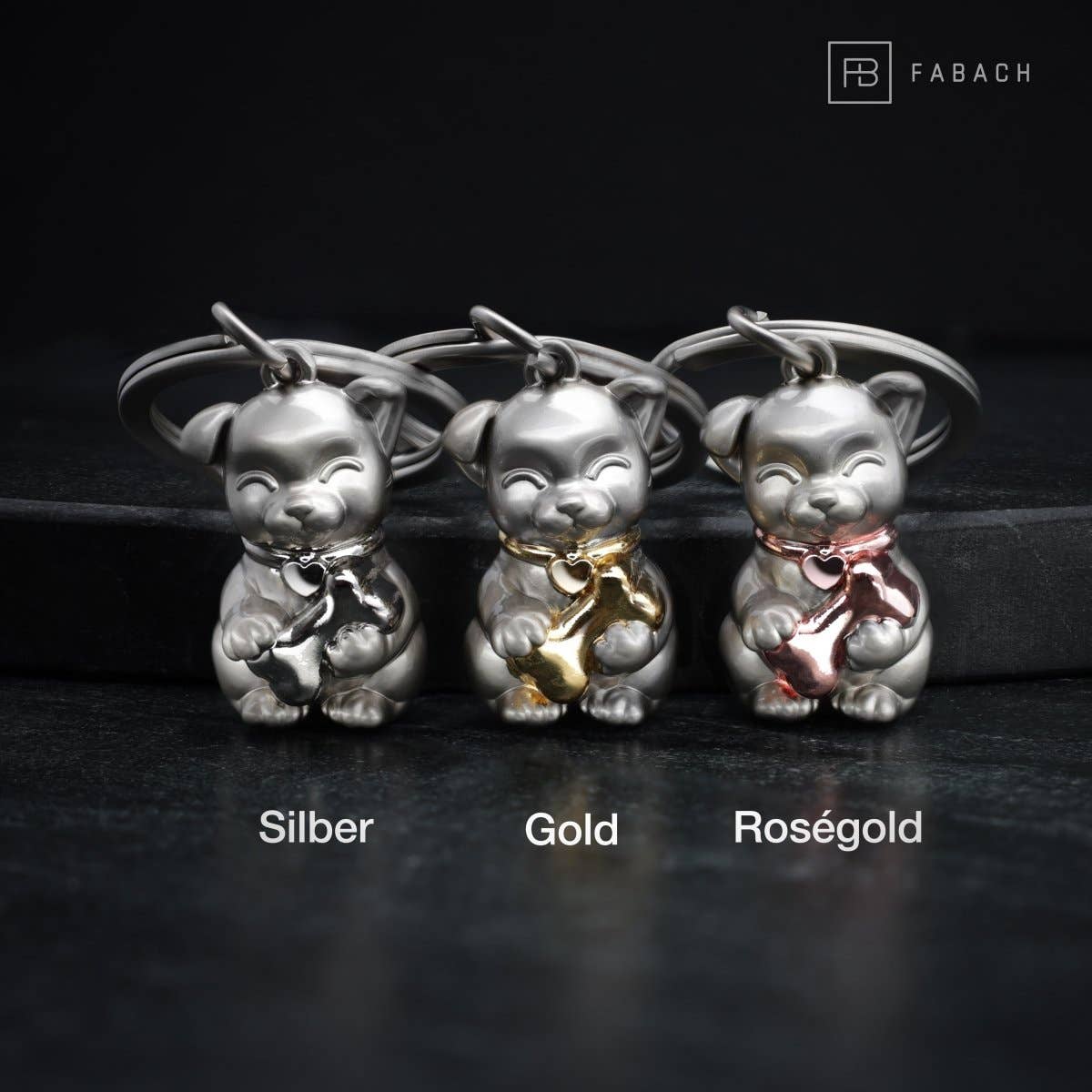 Porte-clés « Puppy » pour chien, joli pendentif en forme de chiot, porte-bonheur et cadeau pour les amoureux des chiens