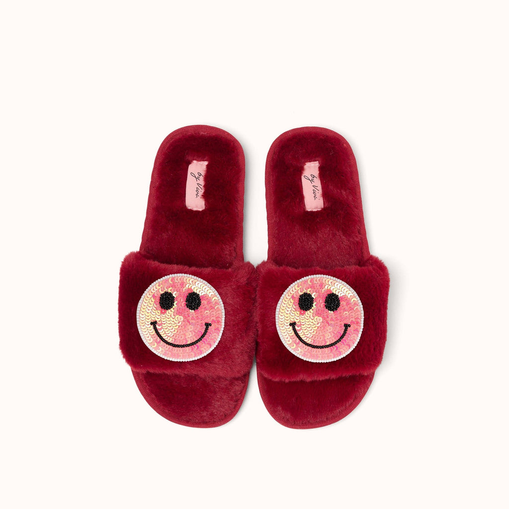 Paire de broches pour Chaussons - Smiley Rose | Design e regali originali