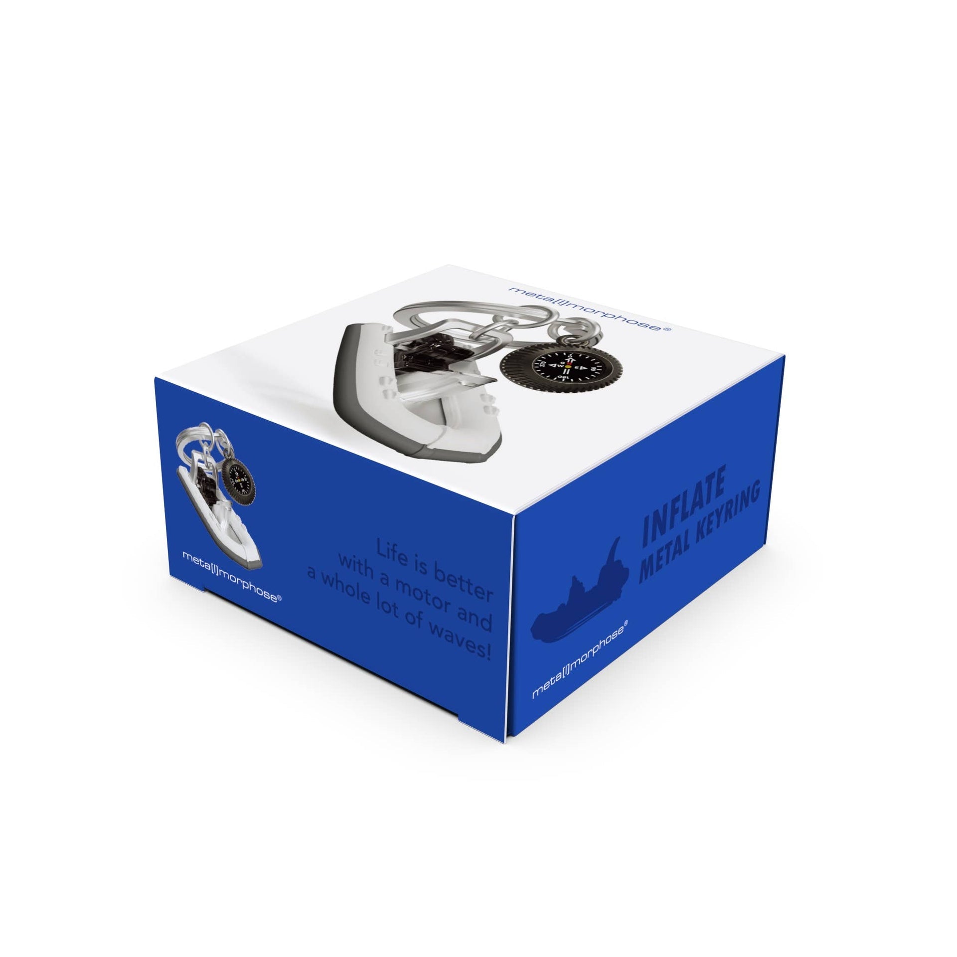 porte cles bateau semi rigide metalmorphose