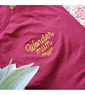 T-shirt Femme Brodé - Wonder mum - t-shirt brodé Juste un T-shirt