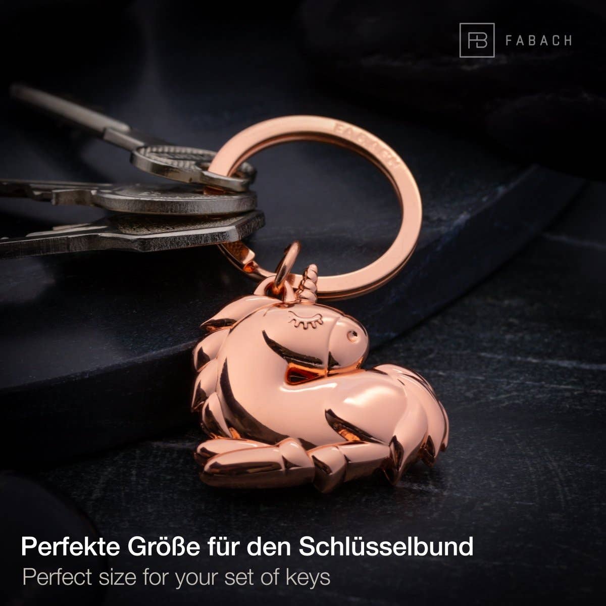 Oggetto regalo di design – porte cles licorne sleepy fabach 