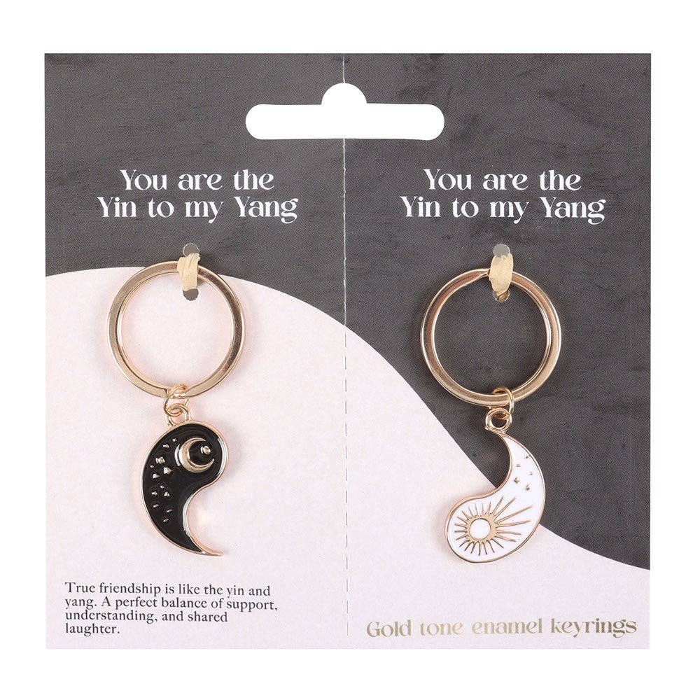 Paire de porte-clés Yin Yang Best Friend | Design e regali originali