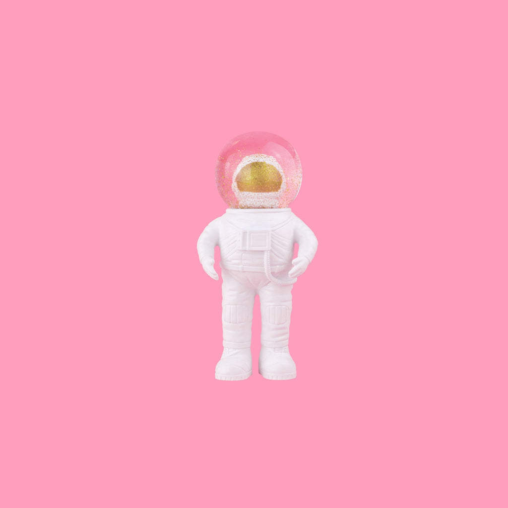 boule a neige astronaute petit donkey