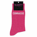 Chaussettes à Paillettes Connasse Fuschia