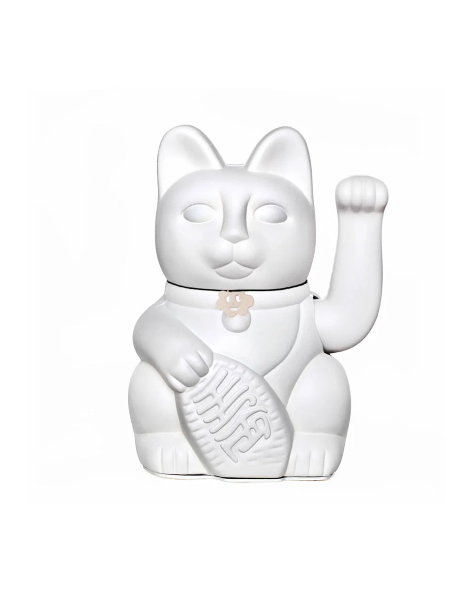 Oggetto regalo di design – chat chanceux blanc diminuto cielo 