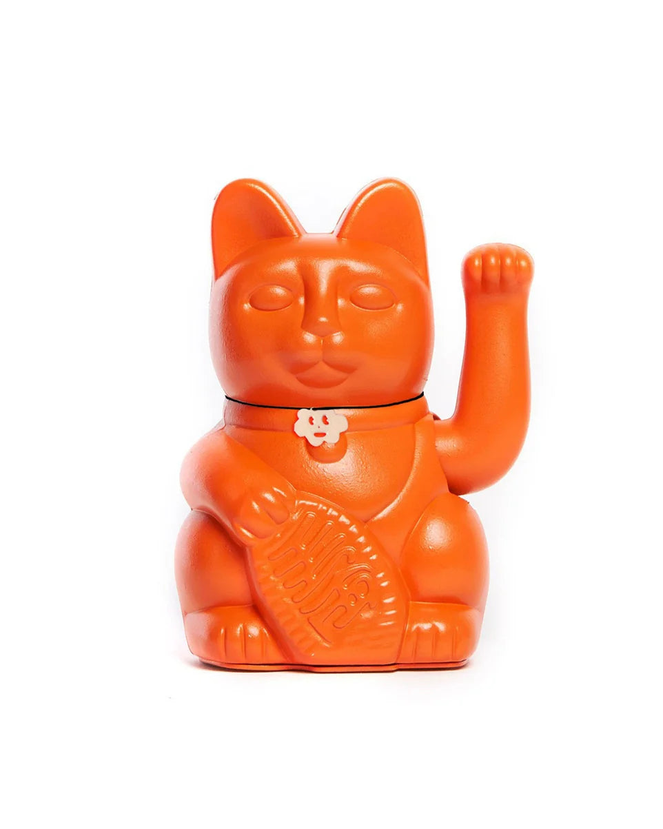 Oggetto regalo di design – chat chanceux orange diminuto cielo 