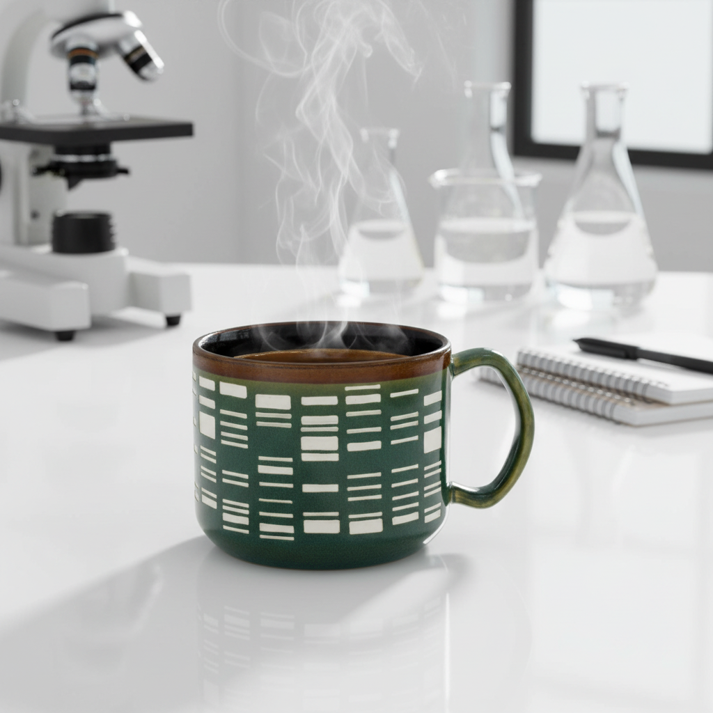 Mug Électrophorèse sur Gel (430 ml) | Design e regali originali