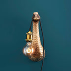 Enten-Wandleuchte „Sohn einer Ente“ Gold