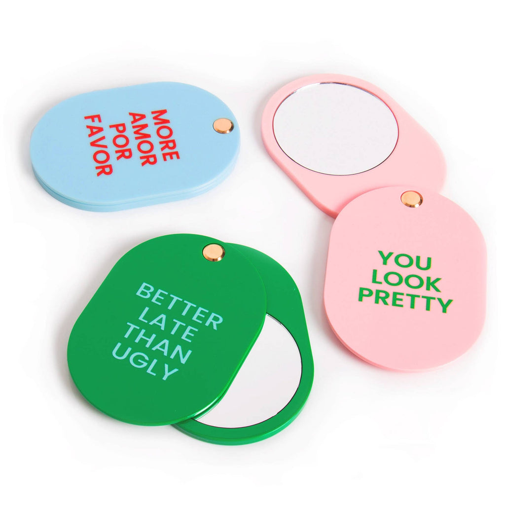 Miroir de Poche Vert Helio Ferretti Vue 5