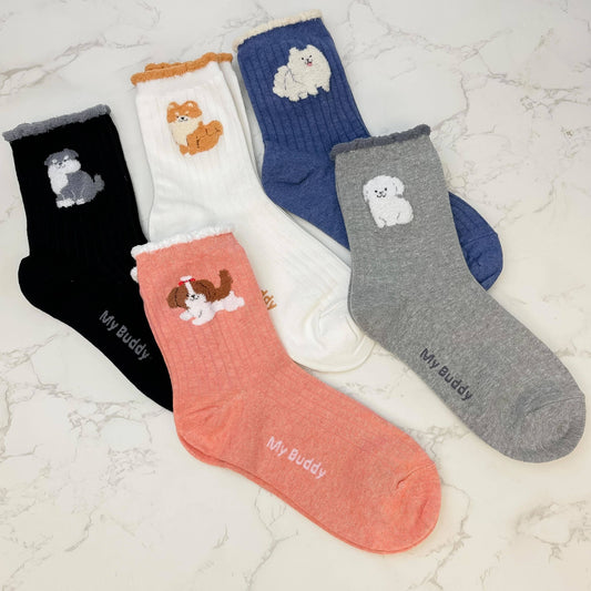 Dog Lover Crew Socks