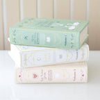 Boîte de rangement en forme de livre vert