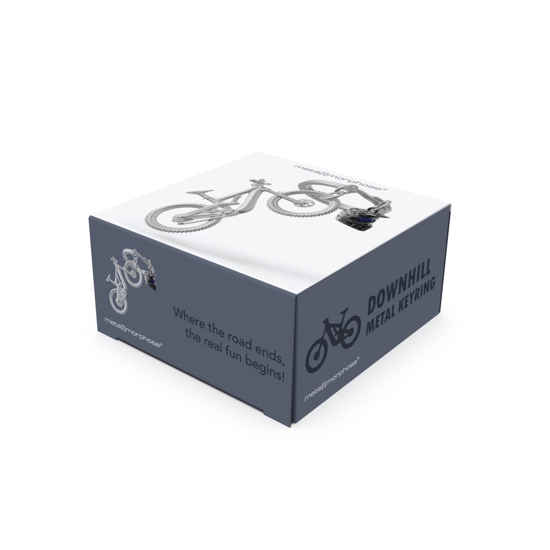 porte cles vtt de descente metalmorphose