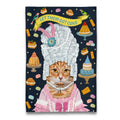 Torchon Chat Orange Marie Antoinette "Let Them Eat Cake" | Objetos de diseño y regalos originales