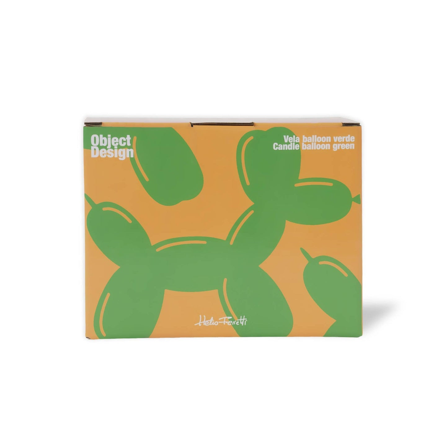 Balloon Dog Candle – Green