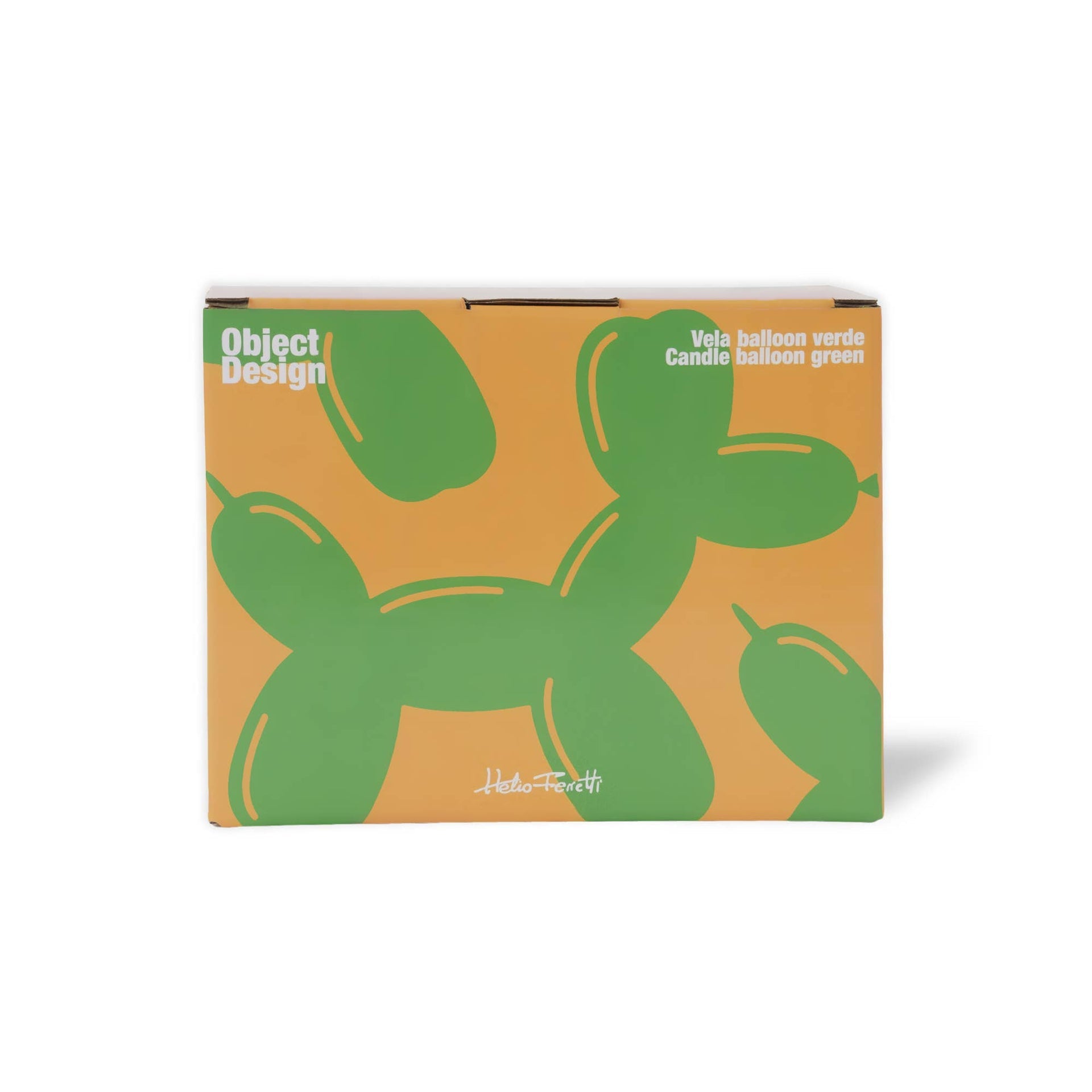 Bougie Chien Ballon Vert Helio Ferretti Vue 3