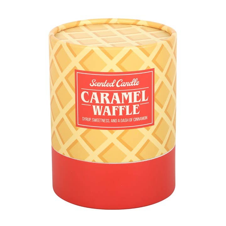 Bougie parfumée au caramel et à la gaufre | Design e regali originali