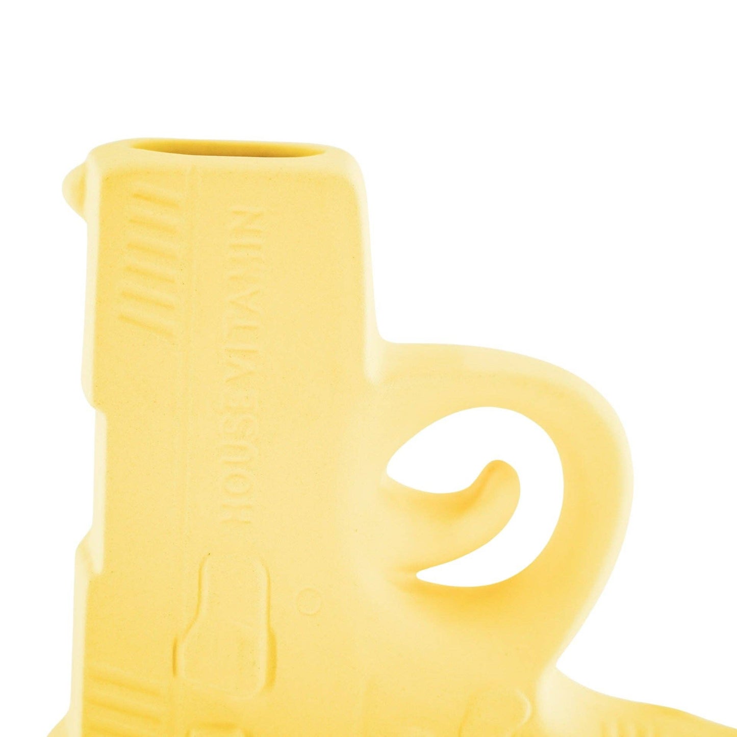 Vase - Gun - Ceramic - Neon Yellow - 12x5x12cm