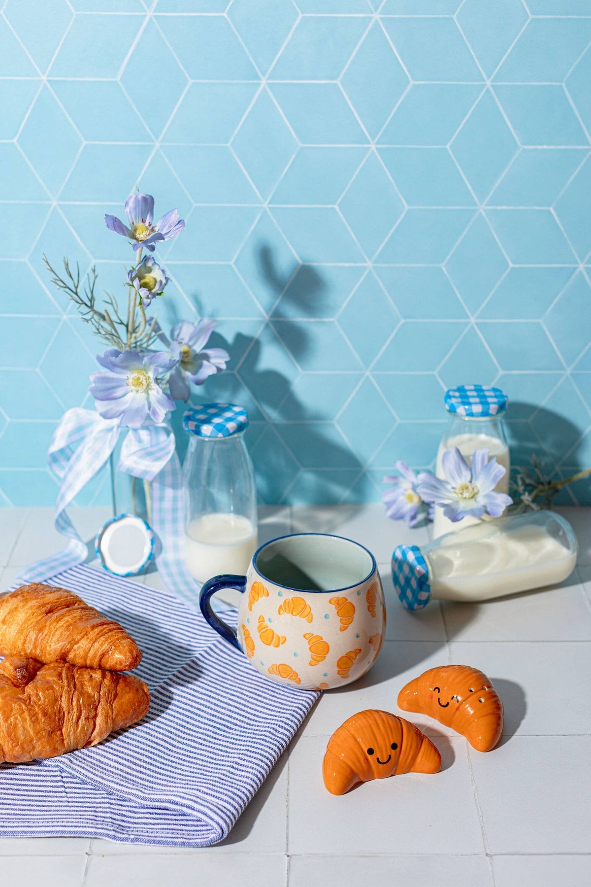 Salière et poivrière Croissant – vue 3