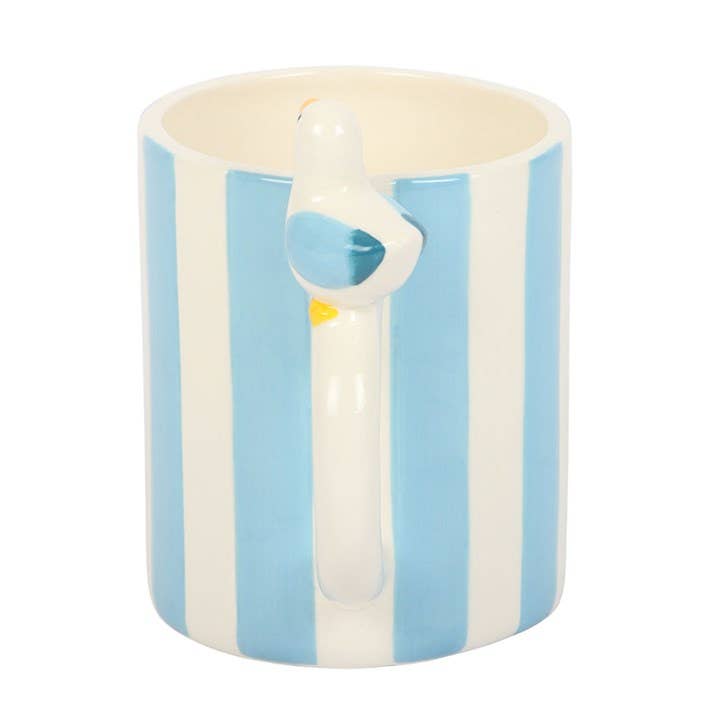 Mug rayé Mouette