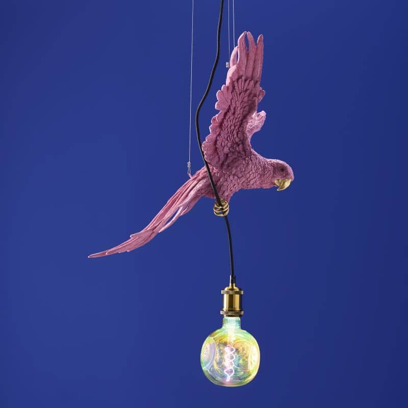 Deckenleuchte Papagei Rosa