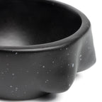 Tits Bol Noir Peint à la Main Helio Ferretti Vue 3