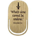 Shakespeare - Macbeth Metal Bookmark