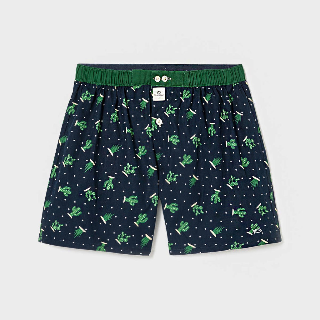Boxershort 100% Bio-Baumwolle San Pedro Kaktus