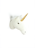 Décoration Murale Peluche Claire la licorne blanche - Wild & Soft