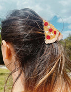 Pince à cheveux en – forme de griffe Pizza italienne de new York | Joanna Behar – vue 2