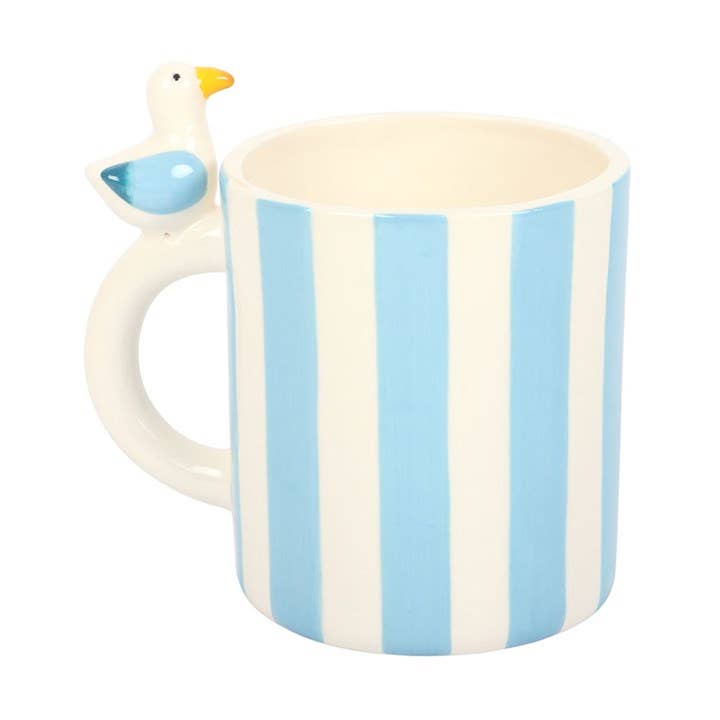 Mug rayé Mouette