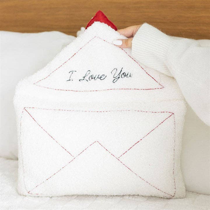 Coussin Lettre d'Amour Saint-Valentin