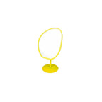 Miroir - Organique - Métal - Jaune Néon - 16,5x12x31,5cm | Designproducten en originele cadeaus